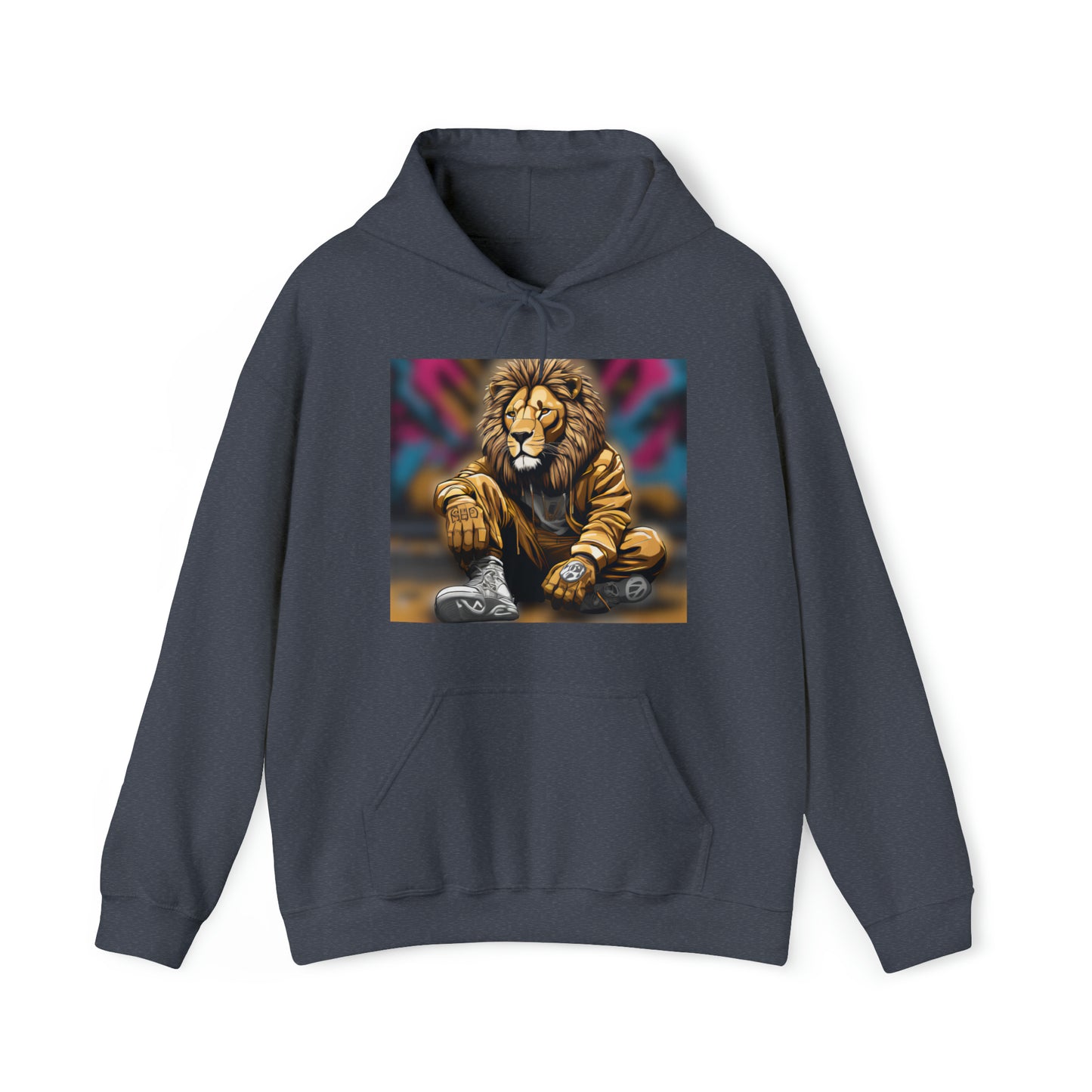 The "Hip-Hop King" Lion Hoodie