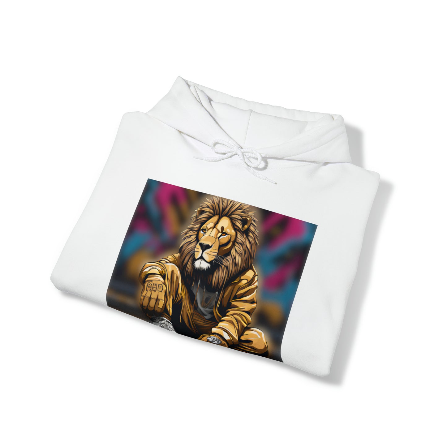 The "Hip-Hop King" Lion Hoodie