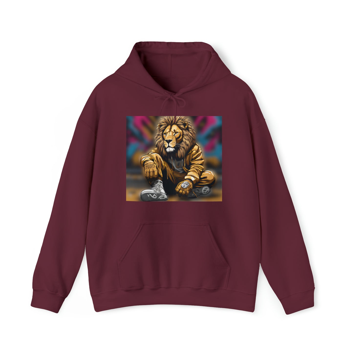 The "Hip-Hop King" Lion Hoodie