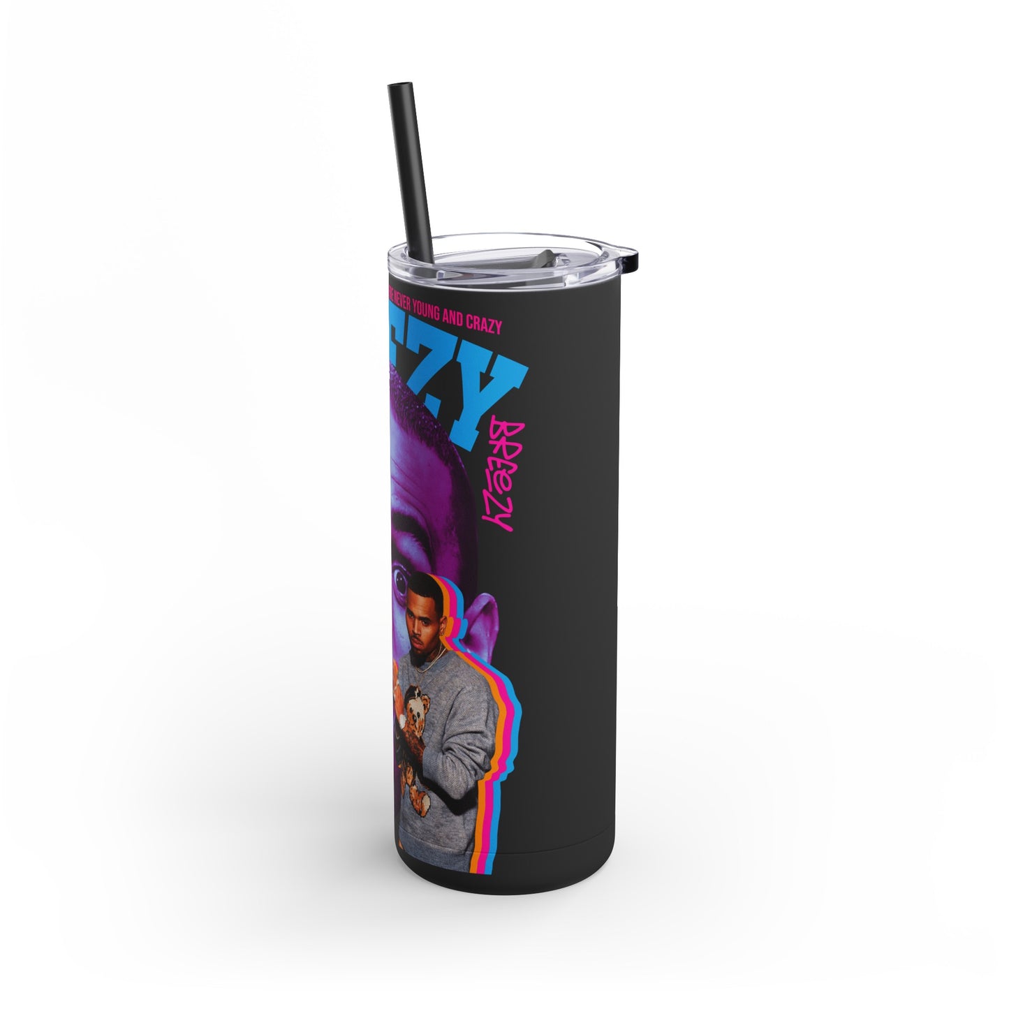 Chris Breezy Brown Tumbler, 20oz