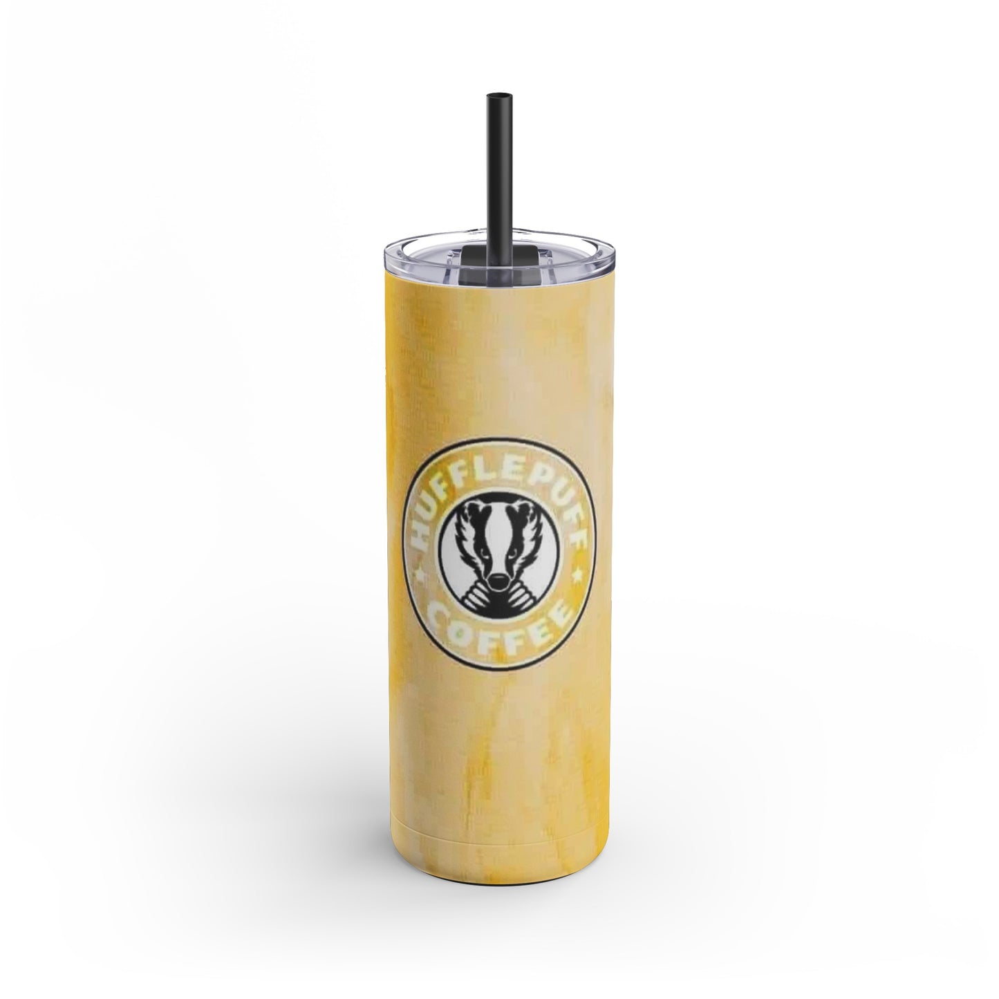 Hufflepuff Pride Skinny  Tumbler, 20oz