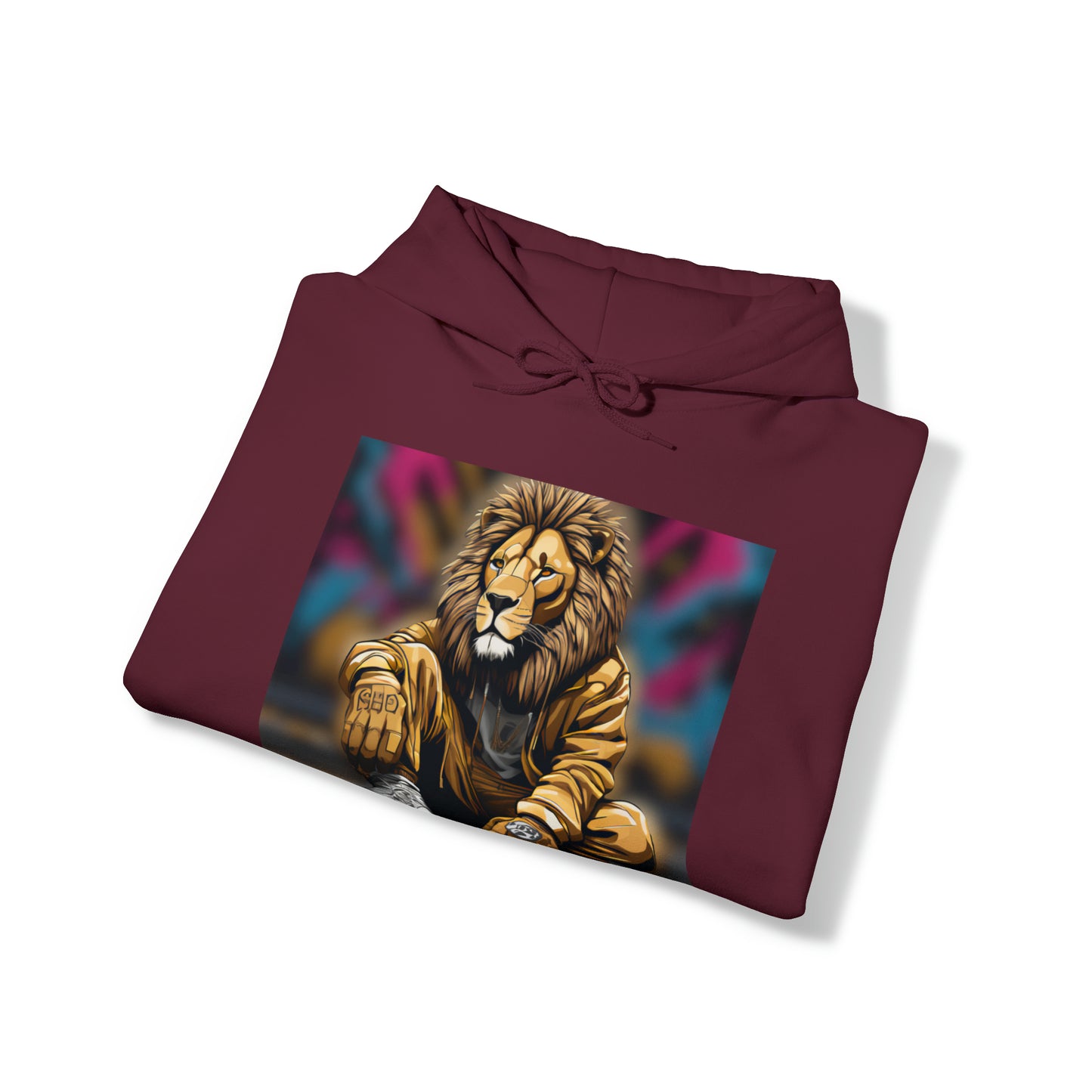 The "Hip-Hop King" Lion Hoodie