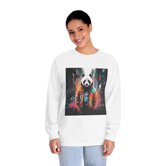 Introducing our Hip-Hop Panda Bear Long Sleeve T-Shirt