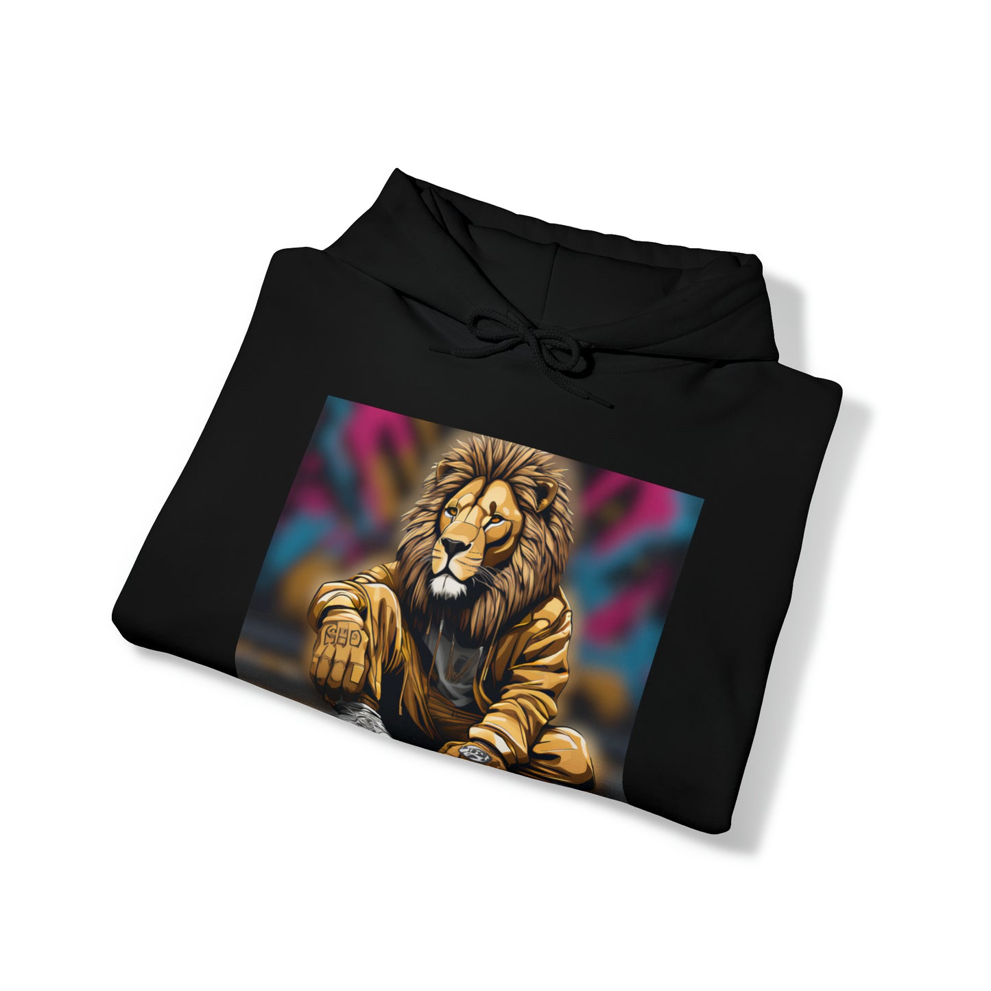 The "Hip-Hop King" Lion Hoodie