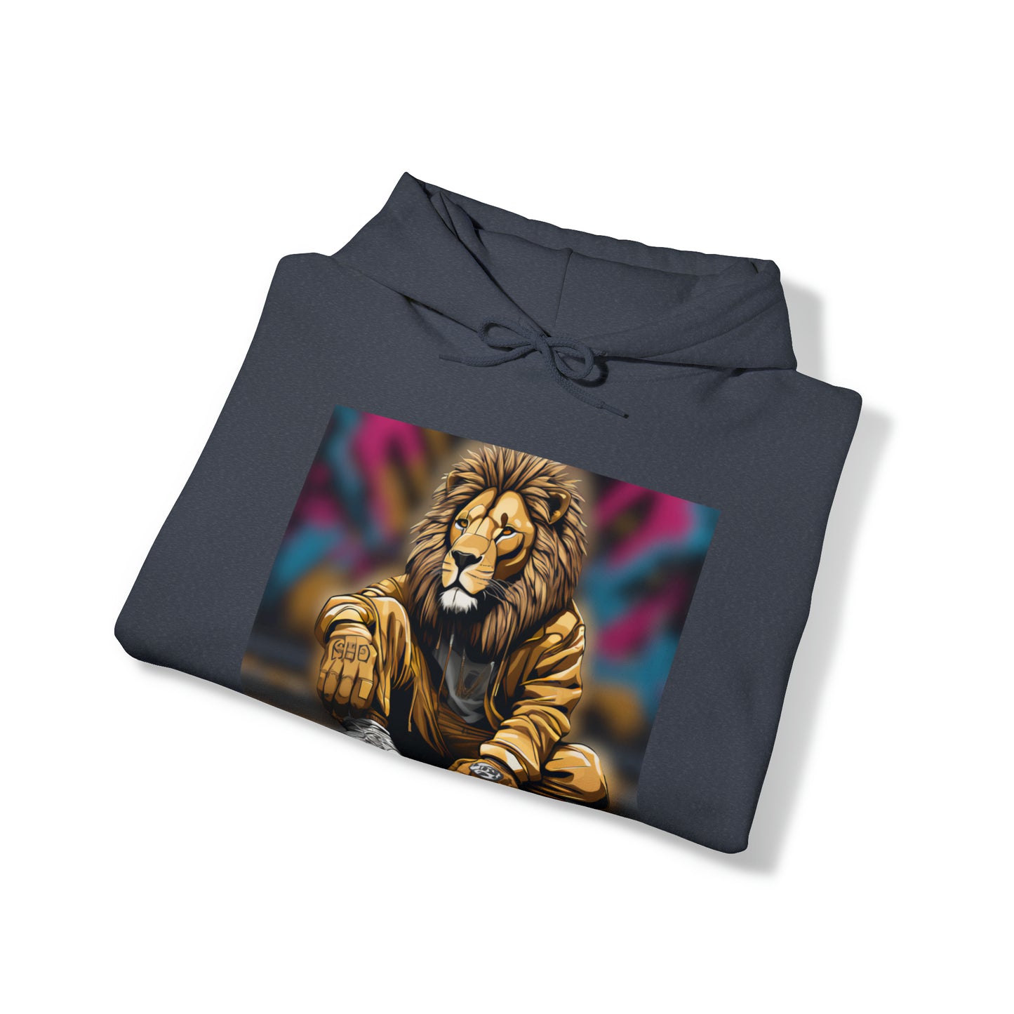 The "Hip-Hop King" Lion Hoodie